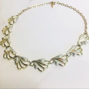 Sarah Cox Ornate Chic Silver Necklace